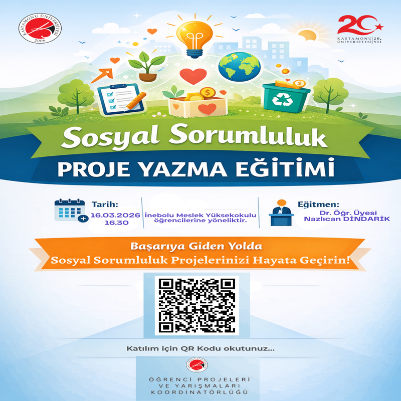 İnebolu MYO Öğrencilerine Yönelik Proje Yazma Eğitimi